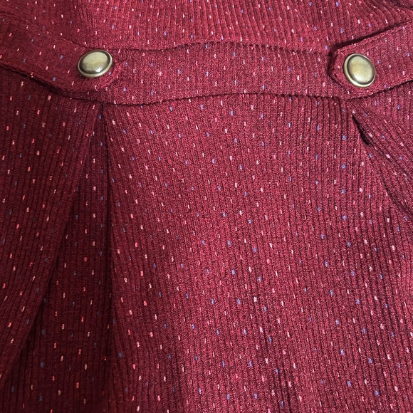 ModCloth Elegant Burgundy confetti  Dress.Like New Condition. - Picture 6 of 10